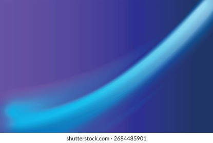 Fondo degradado con efecto de luz azul y púrpura