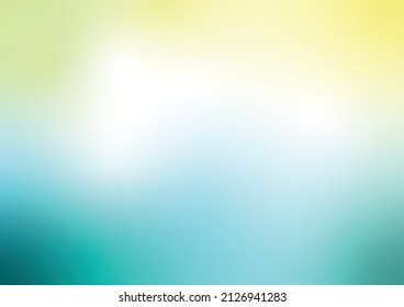 Fondo degradado con azul, amarillo, colores. Papel de escritorio o pancarta. 