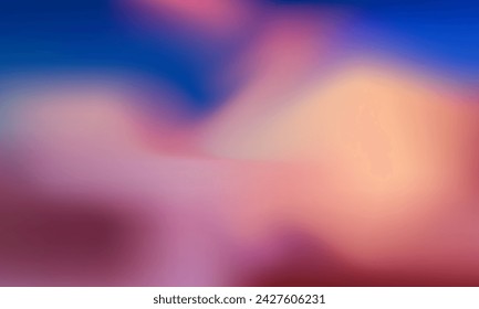 Gradient background with blur. A colorful template for covers, posters, banners, and interiors. An idea for creative projects