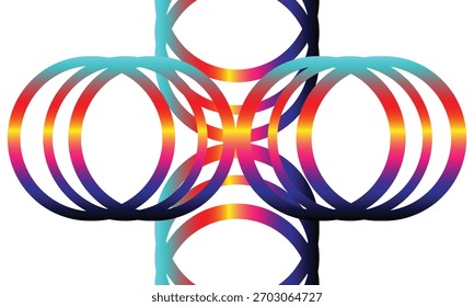 Gradient background in bright colors. Colorful smooth illustration.