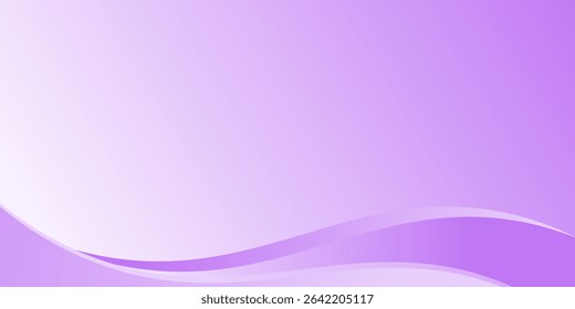 Gradiente plano de fundo cor gradiente conceito gráfico para ilustração. elegante vibrador de ondas roxas. apresentação.