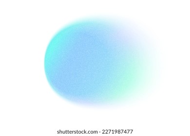 Gradient background, color gradation circle with grain noise texture, vector abstract watercolor holographic blur. Color gradient soft blend mesh of blue iridescent colors - Shutterstock ID 2271987477