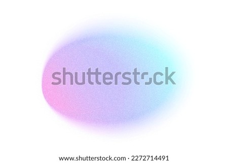 Gradient background, color gradation circle with grain noise texture, vector watercolor abstract holographic blur. Color gradient soft blend mesh of blue purple colors