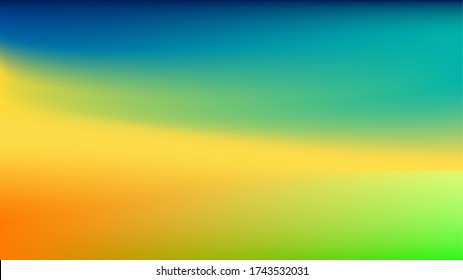 Gradient background with colorful fill.