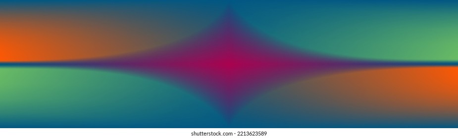 Fondo degradado con relleno colorido.