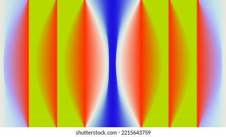 Gradient background with colorful fill.