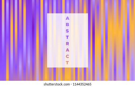 Gradient Background with Colorful Stripes. Minimal Abstract Template with Glow Effect. Simple Design in Purple and Yellow Colors. EPS10 Vector. Illustration with Lines. Gradient Background for Covers.