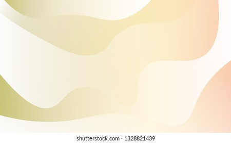 Gradient background. Colorful waves, smooth shapes. Background for Wallpaper, Web Design, Brochure, Visit Card. Vector wave pattern