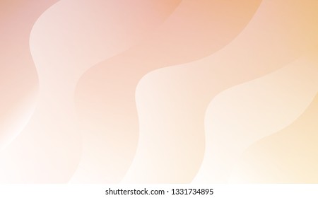 Gradient background. Colorful waves, smooth shapes. Background for Wallpaper, Web Design, Brochure, Visit Card. Vector wave pattern