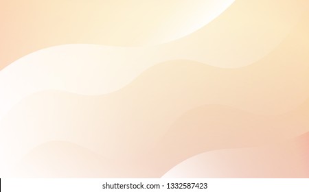 Gradient background. Colorful waves, smooth shapes. Background for Wallpaper, Web Design, Brochure, Visit Card. Vector wave pattern