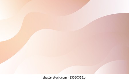 Gradient background. Colorful waves, smooth shapes. Background for Wallpaper, Web Design, Brochure, Visit Card. Vector wave pattern