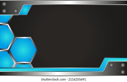 Gradient Background with Copy Place Area on Modern Theme.