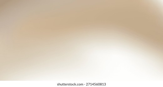 Fundo de gradiente das cores creme para creme. Arte moderna simples