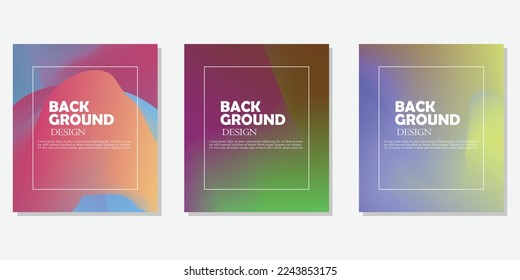 Gradient background design with a blend of abstract, a background suitable for social media posts or browsing.