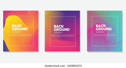 Gradient background design with a blend of abstract, a background suitable for social media posts or browsing.