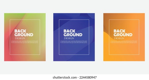 Gradient background design with a blend of abstract, a background suitable for social media posts or browsing.