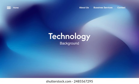 Gradient background design Calm soft coloring.