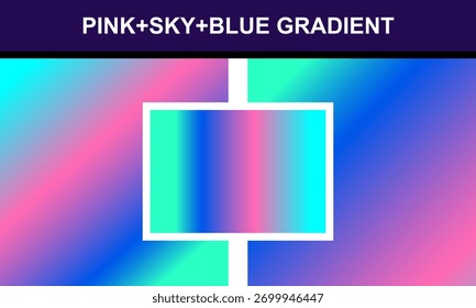gradient background design concept template