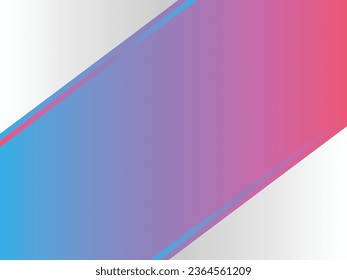 Gradient Background Design With Silver Corner Vector