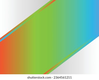 Gradient Background Design With Silver Corner Vector