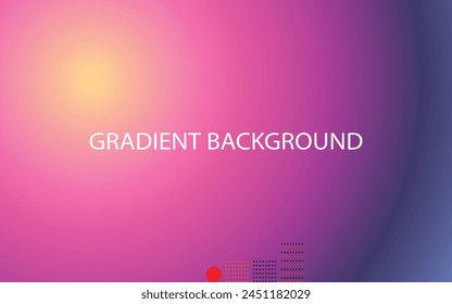 Gradient Background design. Vector illustration