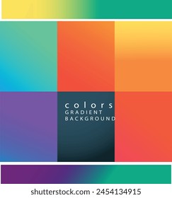 Gradient Background design. Vector illustration