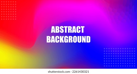 Gradient Background design. Vibrant color background. Colorful gradient rainbow backdrop.