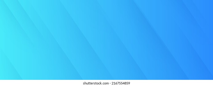 Gradient background with diagonal lines. Blue backdrop with lines with shadows. Modern abstract vector design template