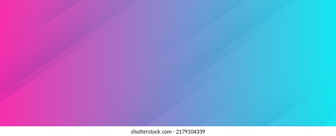 Gradient background with diagonal lines. Violet backdrop with lines with shadows. Modern abstract vector design template