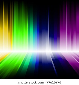gradient background with different colour, violet, blue, yellow and green