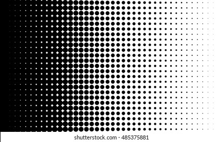 Gradient background and dots Halftone dots design Light effect Vector isolated object for website  card  poster
