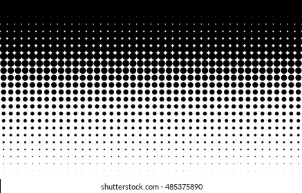 Gradient background and dots Halftone dots design Light effect Vector isolated object for website  card  poster