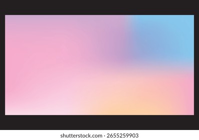 Gradient Background - Dreamy Abstract Digital Design