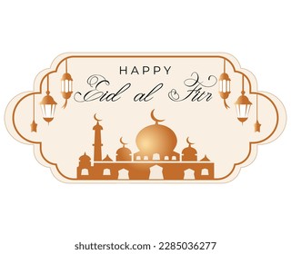 gradient background for eid al fitr celebration. hari raya idul fitri