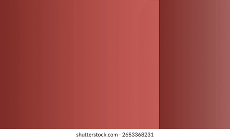 Gradient background featuring shades of red transitioning from light to dark creates smooth and elegant visual effect