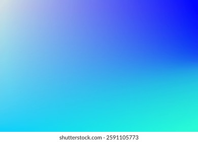 Gradient background featuring smooth transitions between shades of blue and cyan, creating a calming and contemporary abstract aesthetic perfect for design, decor, and digital use.