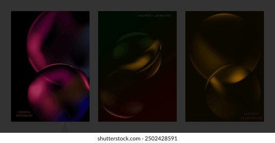 Gradient background. Flower arrangement in any style. Template for social media, poster, cover, banner, interior design and creative idea