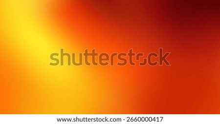 A gradient background flows from a vibrant golden yellow on the left to a deep, rich crimson-red on the right, blending through shades of orange to create a warm and inviting aesthetic