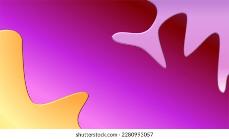 gradient background in fluid style