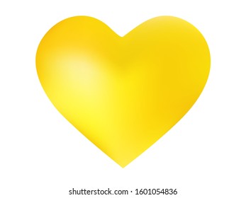 Gradient background in the form of a heart. Fashionable style of 90th, 80th. Soft color theme. Orange modern, natural cover for your creative projects and graphic design.