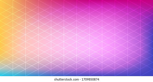 Gradient background with geometric shapes vector illustration.