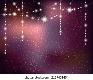 gradient background of glow and blur