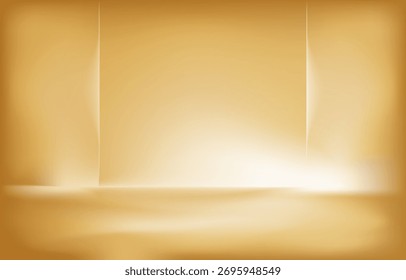 gradient background with gold color. vector illustration