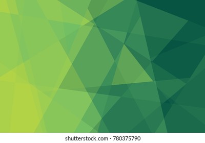Gradient background in green