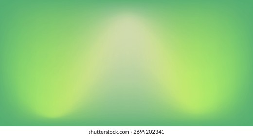 Gradiente de fondo verde sombras modernas artes verdes