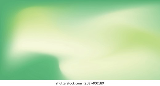 Gradient background green shades vector  green  background