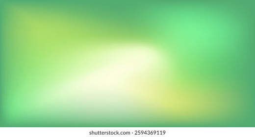 Gradient background green shades vector design modern art