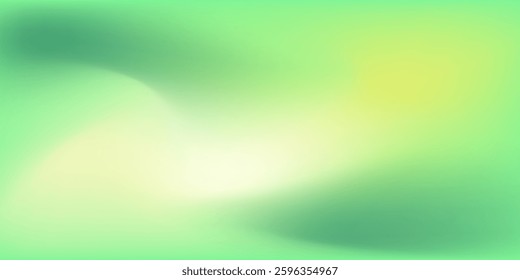 Gradient background green shades vector design modern green
