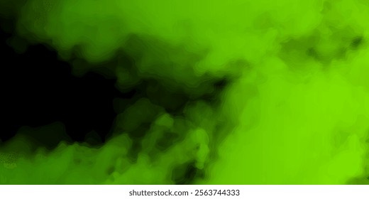 Gradient background in green tones