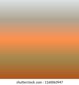 gradient background of grey, orange, green and brown colors